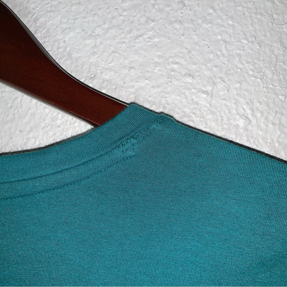 Great Northwest green Long-sleeve Cotton T-shirt Sz L stretch loungewear cozy - Picture 10 of 12